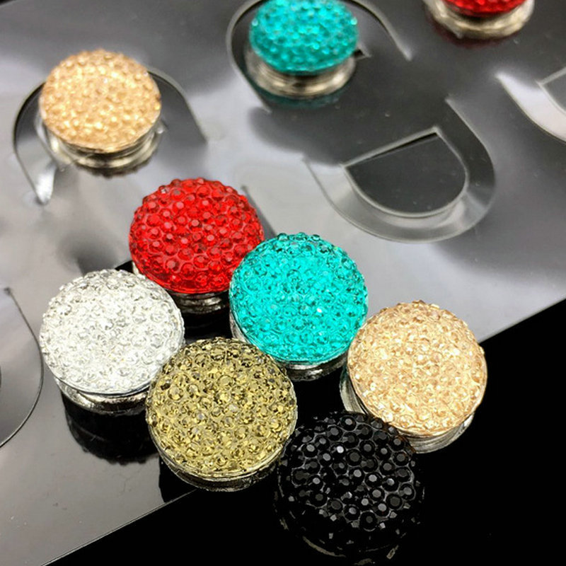 2021 Strong Magnet Starry Magnetic Snap Brooch Muslim Women&#039;s Magnet Scarf Buckle Fashion Brooch Wholesale