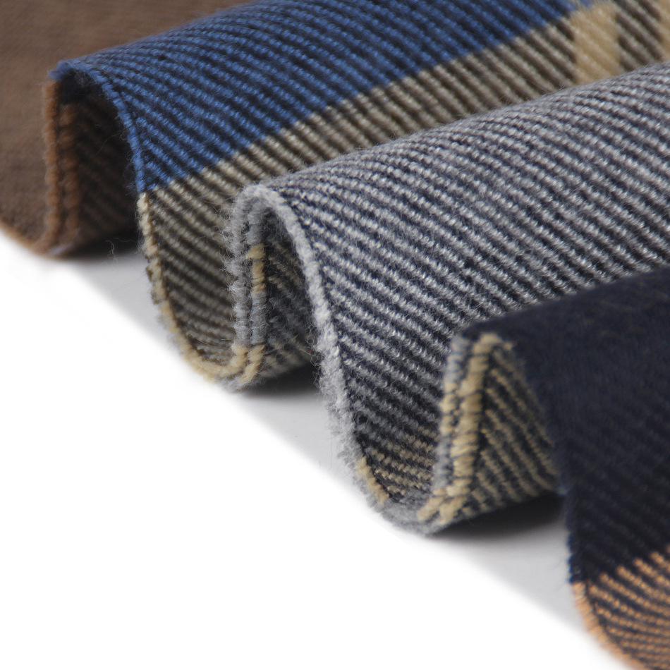 European and American New Cashmere Warm Men Scarf Middle-Aged Elderly Striped Plaid Scarves Gift Factory Direct Sales