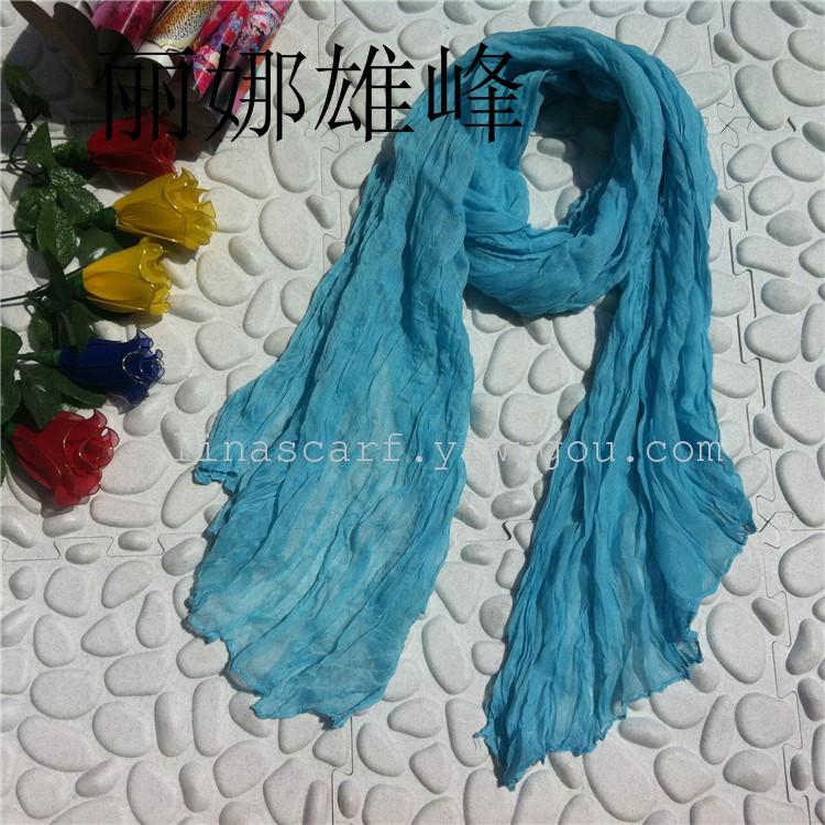 Hot towel candy color multifunction snow-spinning Joker chiffon scarf fashion scarves