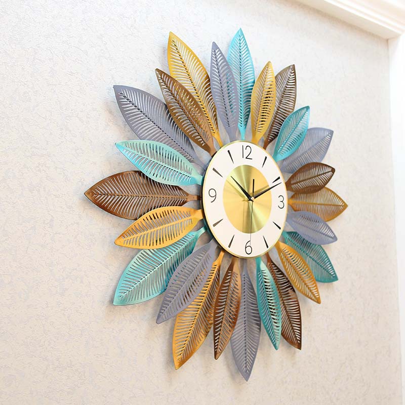 American Clock Wall Clock Living Room Modern Simple and Light Luxury Clock Creative Home Fashion Pocket Watch Atmospheric Nordic Wall Clock