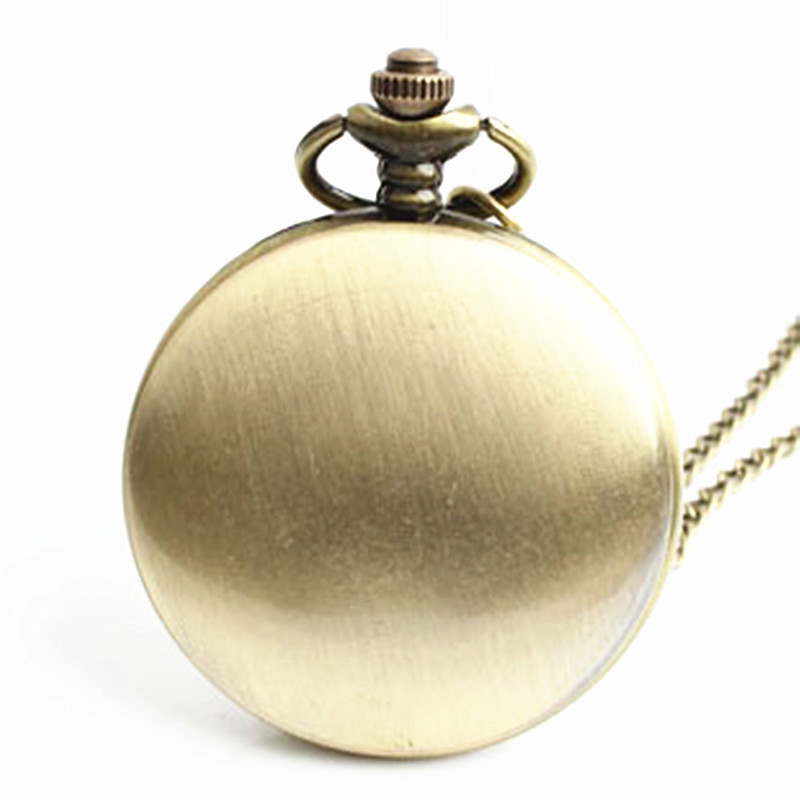 Factory Wholesale Double Display Pocket Watch Large Size Gift Watch Necklace Pocket Watch Quartz Pocket Watch