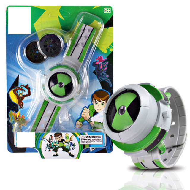Hacker Earth Defender Ben10 Projection Watch Children Cartoon Glow Watch