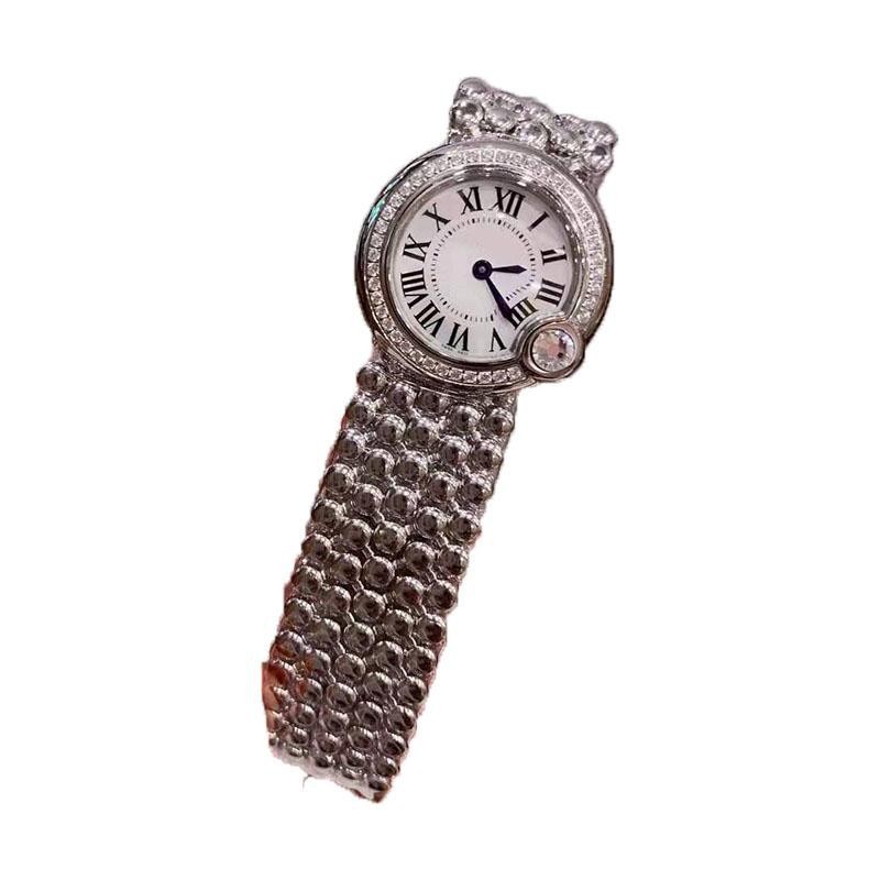Factory Direct Supply Card Home Fashion Diamond Bracelet Quartz Watch Diamond Watch