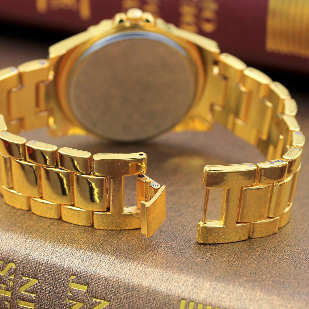 Tiktok Steel Watch Starry Rhinestone Online Influencer Fashion Casual Full Diamond Factory in Stock Wholesale Men&#039;s and Ladies&#039; Watches