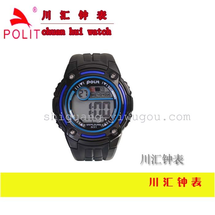 Colorful table sports waterproof watch table authentic new style 2014POLIT