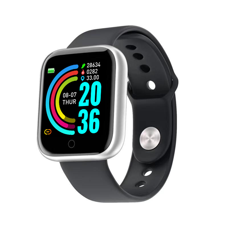Bracelet Heart Rate Blood Pressure D20 Sports Bracelet Bluetooth Watch Gift Foreign Trade CrossBorder Hot Selling Models