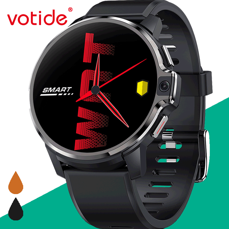 Dual-System Card-Inserting Call WiFi Bluetooth Positioning Heart Rate Blood Bluetooth Watch