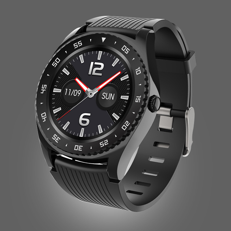 Cross-Border Hot M12 Smart Watch round Screen Bluetooth Calling Card-Inserting Bluetooth Watch