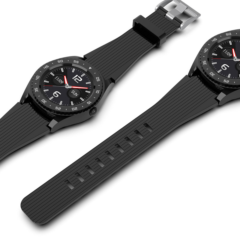 Cross-Border Hot M12 Smart Watch round Screen Bluetooth Calling Card-Inserting Bluetooth Watch