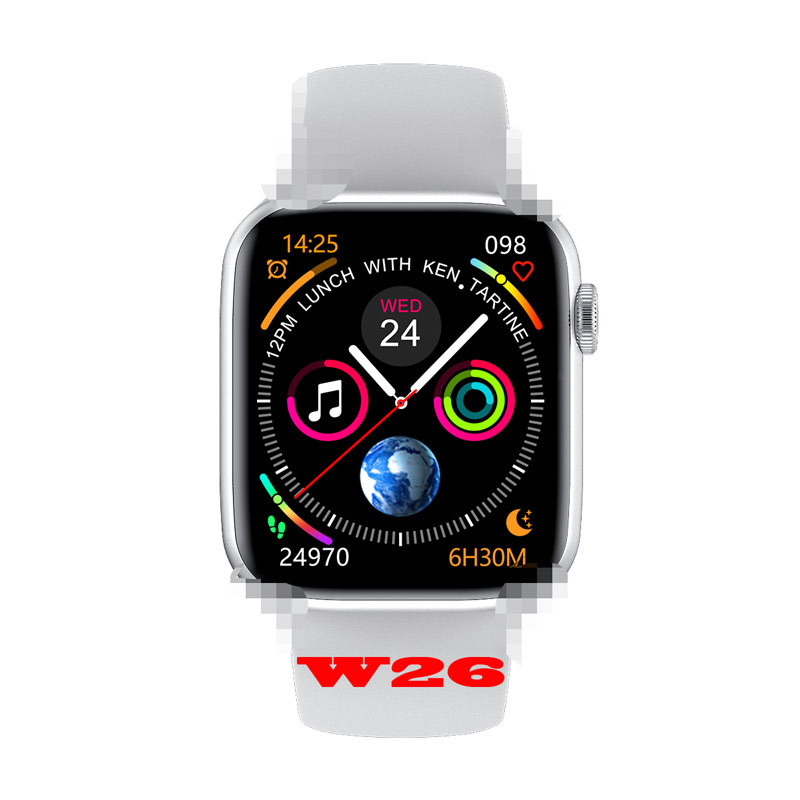 Smart Bracelet W26 Smart Watch Bluetooth Calling ECG Heart Rate Monitoring IP68 Waterproof Body Temperature Bracelet Watch