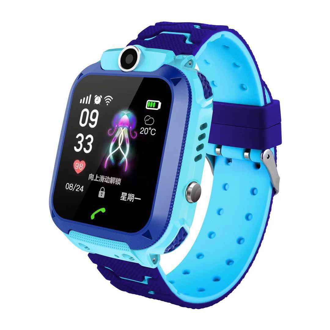 Pupil genius waterproof phone watch children positioning smart watch foreign trade 5 generations of multiple languages
