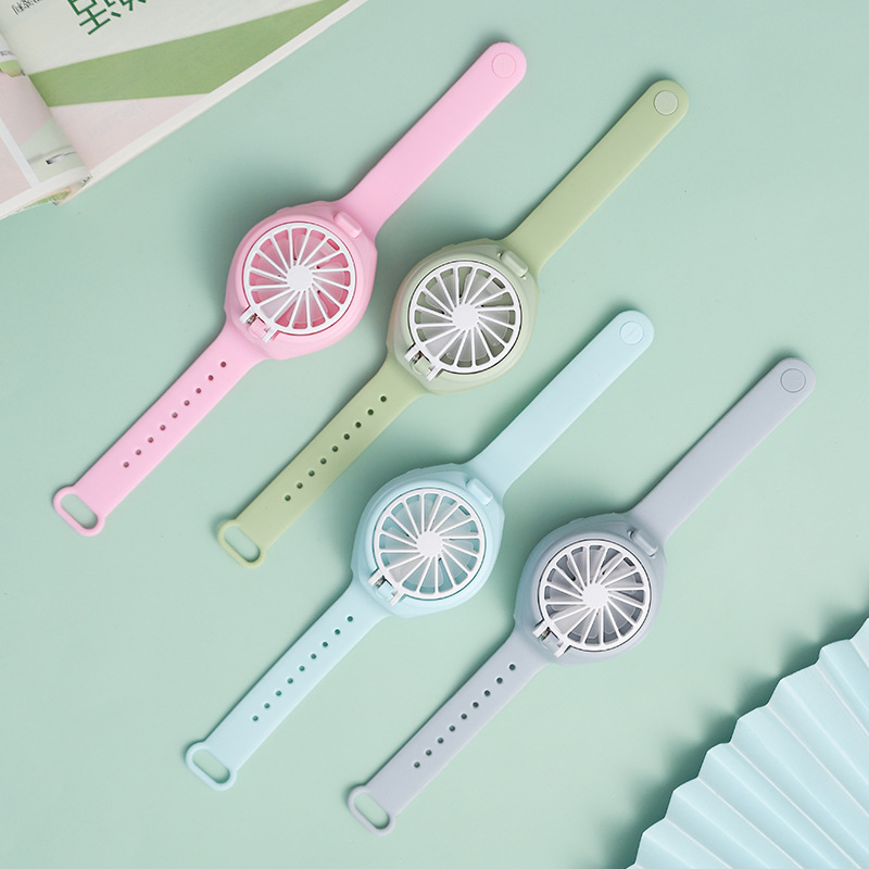 E-Commerce New Watch Fan USB Mini Charging Lazy Little Fan Creative Student Children Gift Gift