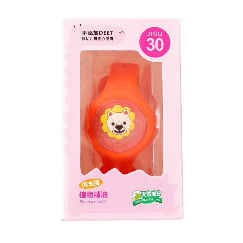 Luminous AntiMosquito Bracelet Watch Children Mosquito Repellent Baby Baby Portable Outdoor Adult Luminous Flash Cartoon