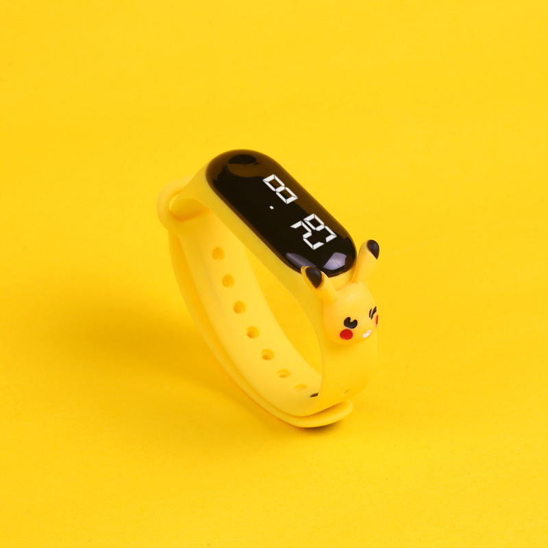 Cute Electronic Watch Men Women Trendy Touch Bracelet Primary and Secondary School Children Sports Waterproof LED Watch