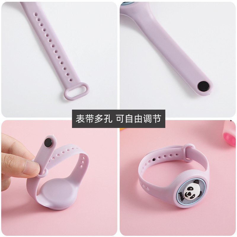Luminous AntiMosquito Bracelet Watch Children Mosquito Repellent Baby Baby Portable Outdoor Adult Luminous Flash Cartoon