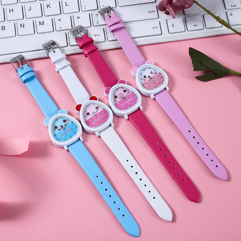 WeSure Cartoon Children Watch Belt Fashion Watch Simple Temperament Women&#039;s Watch Quartz Watch New Product