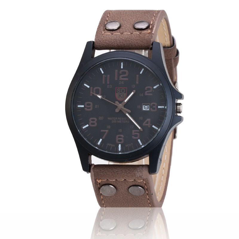 Sport Watch  Hot Selling Fashion Outdoor Sports Digital Belt Calendar Watch Army Style Watch Quartz Watch