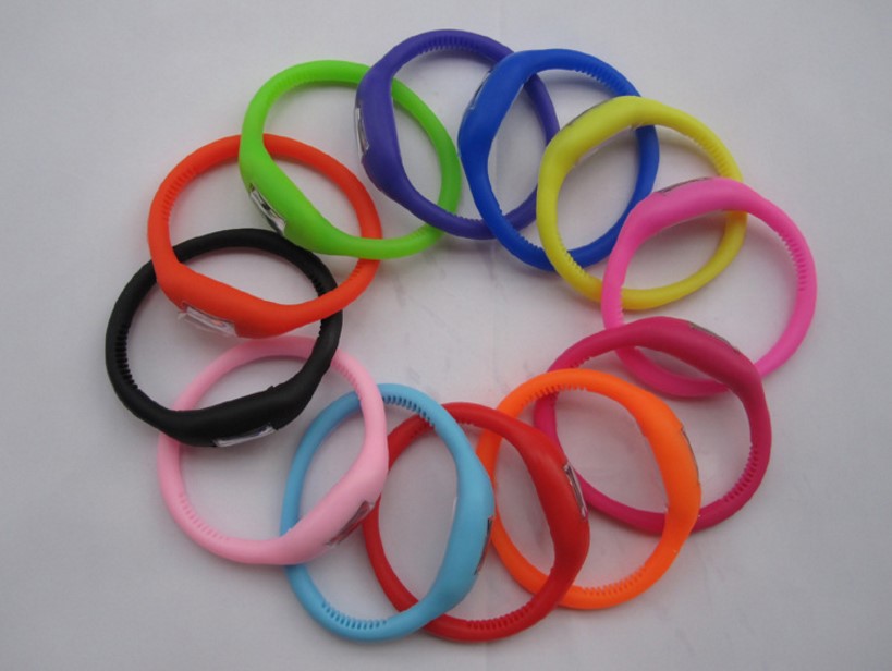 Anion watch silicone sport watch men and women sports watch candy color children watch logo