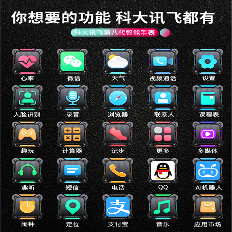 4G All Netcom Children&#039;s Phone Watch Student Male and Female Smart WiFi Positioning Waterproof Video Call Children&#039;s Watch