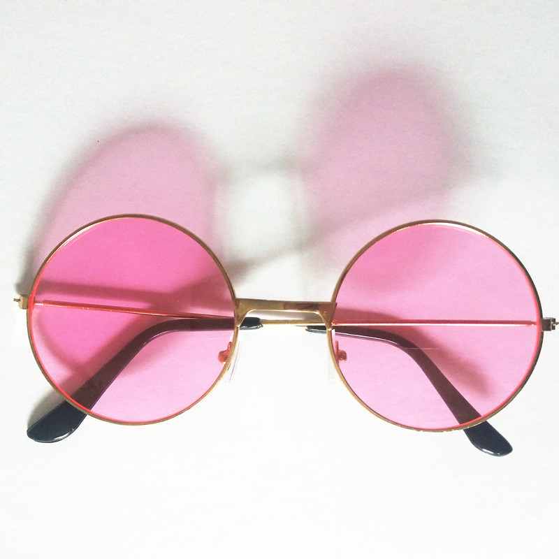 Round Glasses  Sunglasses Men&#039;s and Women&#039;s Plain Glasses Groomsman Sunglasses Sunglasses Factory Customization
