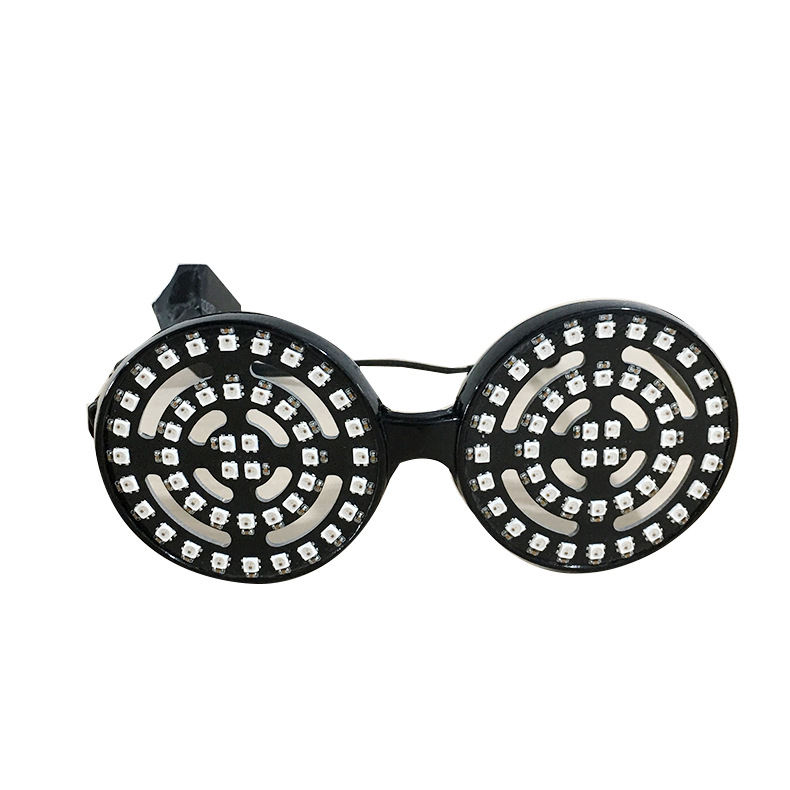 Rezz Luminous Glasses Hundred Big Electronic Music Festival Disco Dancing Luminous Glasses Bar KTV Flashing Glasses