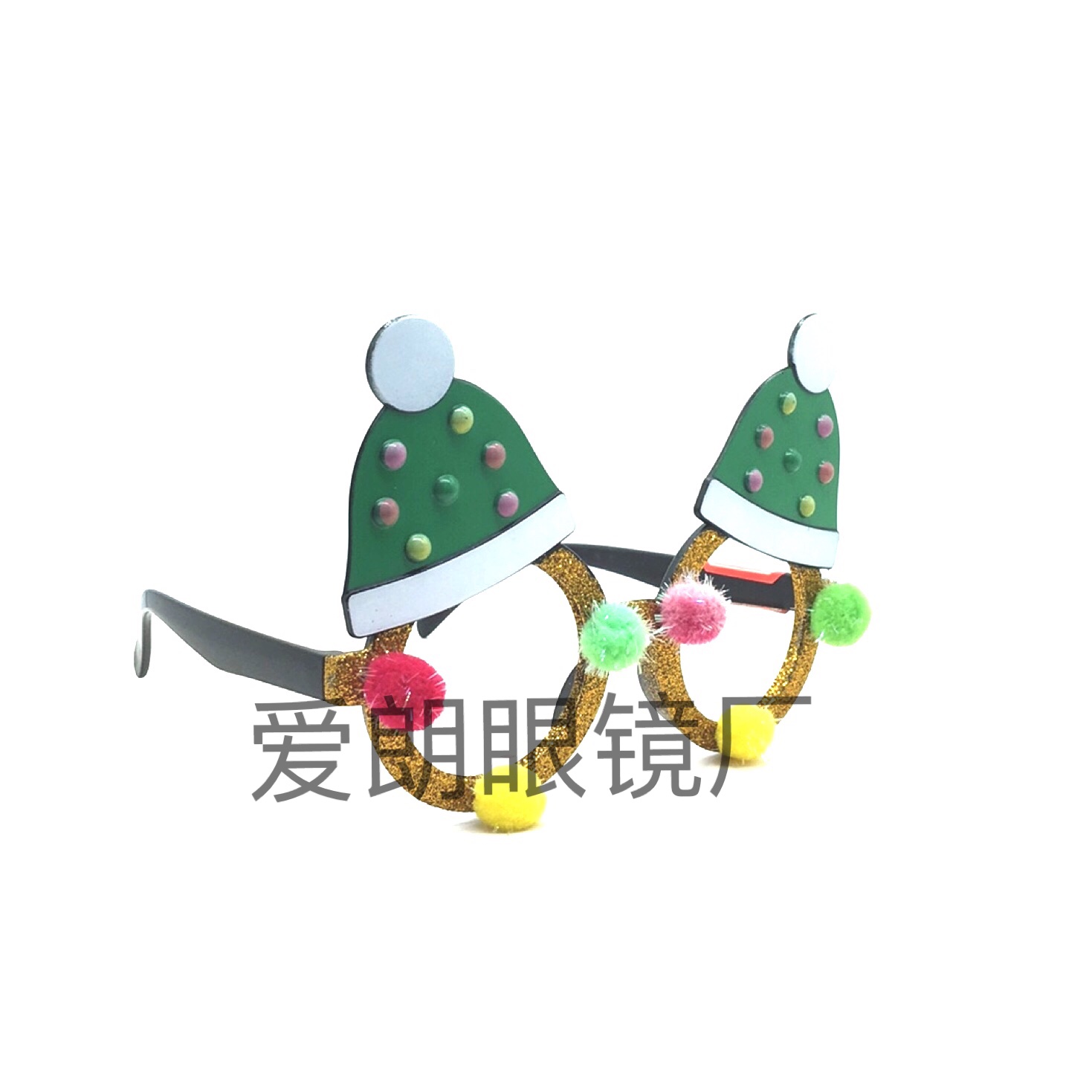 Party glasses professional production Party glasses Christmas Party Christmas hat glasses