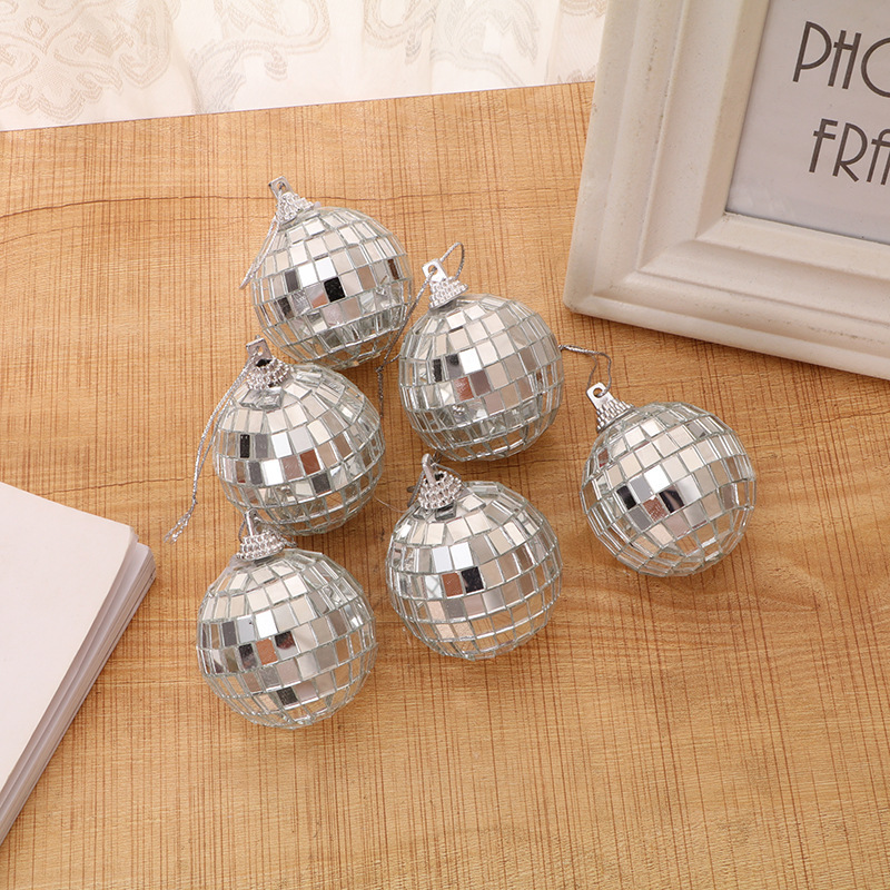 Ins Cake Decoration Ball 2cm1m Bar Ballroom Wedding Ball Wedding Mirror Ball Christmas Hanging Ornaments
