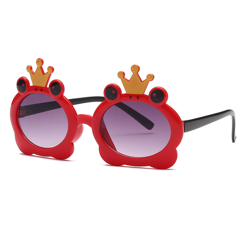 Cute Frog Kids Sunglasses Sunglasses UV-Proof Sunglasses 922148 Frog Mirror
