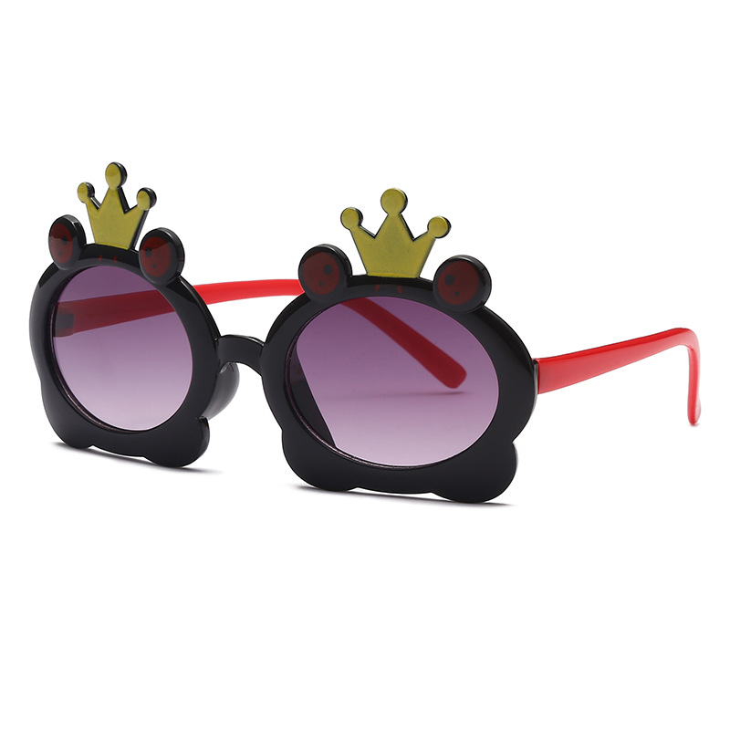 Cute Frog Kids Sunglasses Sunglasses UV-Proof Sunglasses 922148 Frog Mirror