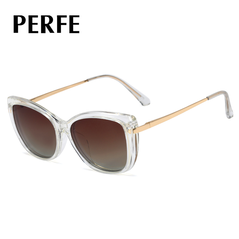 95829 Cross-Border New Arrival Spectacle Foot Clip Anti-Blue Light Glasses Driver Dual-Use Polarized Sunglasses Covering Glasses Female