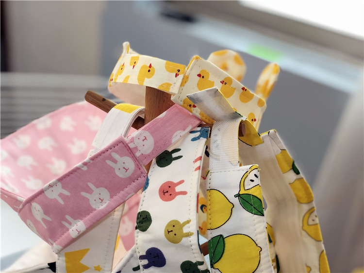 Summer Baby Topless Hat Ins Same Three-Dimensional Ears Pineapple Lemon Children&#039;s Empty Top Soft Brim Peaked Cap