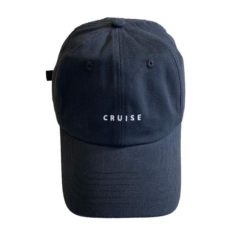 Cotton Soft Top Embroidery Small Letter Baseball Cap Student Spring and Summer Sun-Poof Peaked Cap Hat Female Male Summer Cap