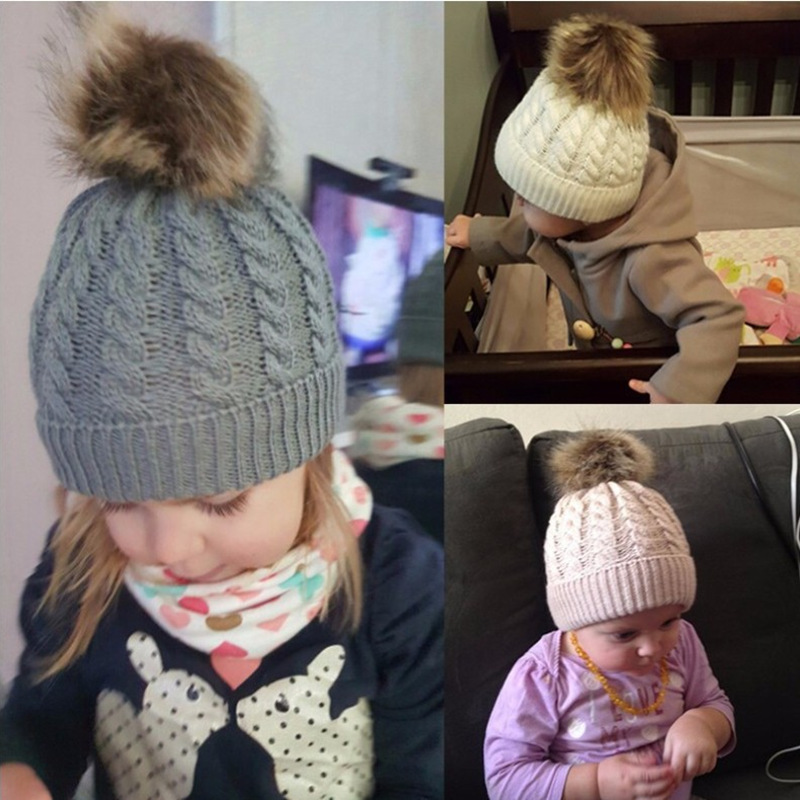 AliExpress New Men&#039;s and Women&#039;s Parent-Child Twist Imitation Raccoon Parent-child cap