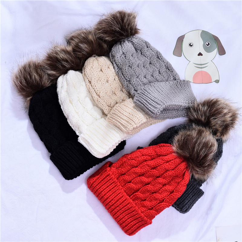 AliExpress New Men&#039;s and Women&#039;s Parent-Child Twist Imitation Raccoon Parent-child cap