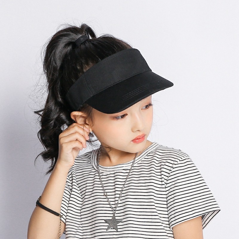 Children&#039;s Visor Cap Baby Sun Protection Sun Hat Boys and Girls Parent-Child Mother-Daughter Baseball Cap Children Summer Sun Hat