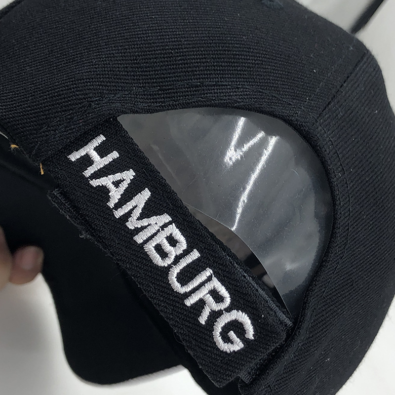 Cross-Border Hamburg Fortress National 3D Embroidery Baseball Cap Amazon Men and Women Spring, National hat