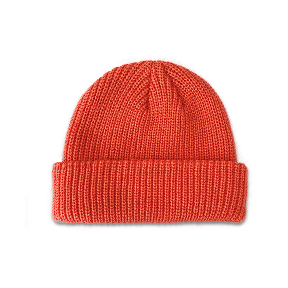 Knitted Woolen Cap Women&#039;s Autumn and Winter Korean Style Pullover Keep Warm Beanie Hat Hip Hop Skullcap Chinese Landlord Hat Logo