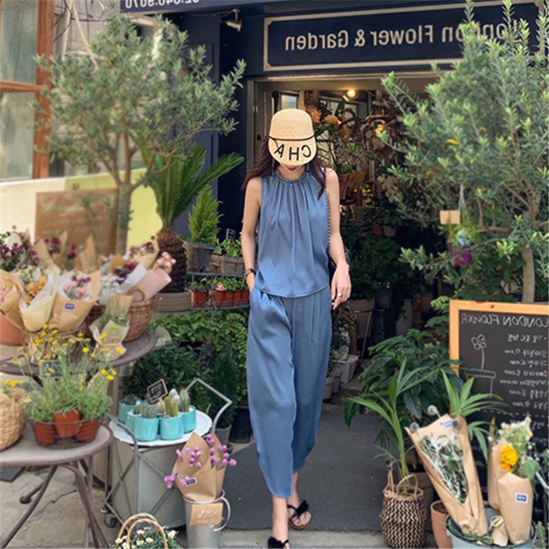 Summer Korean version of popular logo ins sun shade sun straw hats female stars with the same letter embroidery cap children
