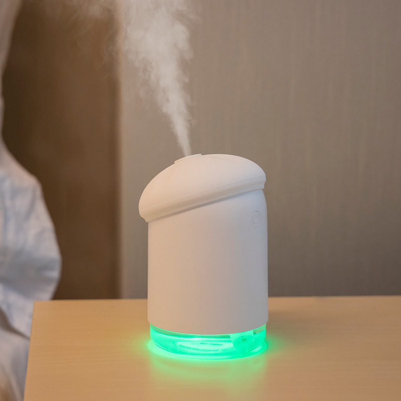 New Hat Humidifier Mini USB Small Humidifier Atmosphere Glowing Night Lights Air Humidification Mute