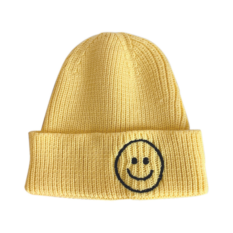 Children&#039;s Wool Hat Trendy Girls Knitted Hat Korean Ins Korean Style Candy Color Children&#039;s cap