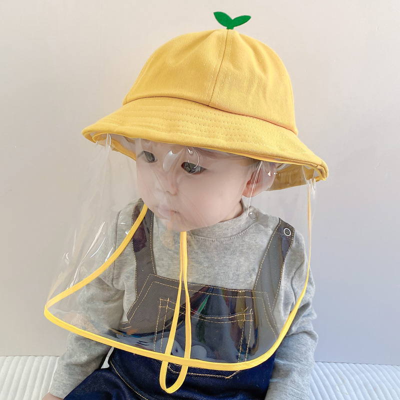 Three-Month-Old Baby Hat Babies&#039; Spring and Autumn Thin Children&#039;s Protective Anti-droplet Cap