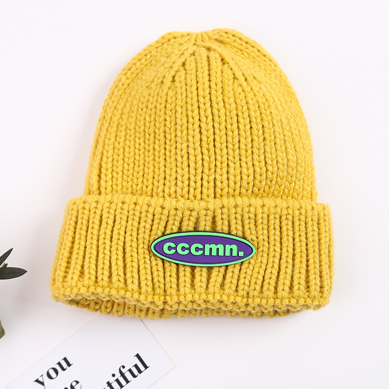 Korean New Autumn and Winter Candy Color Sleeve Cap Korean Style Parent-Child Children&#039;s Parent-child cap