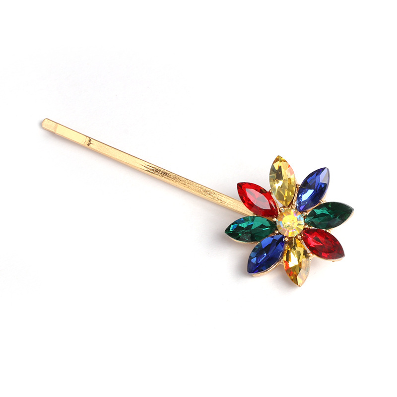 Europe and the United States fashion fashion hair accessories fashion delicate personality microset zircon fruit bee hairpin flower hair accessories wholesale