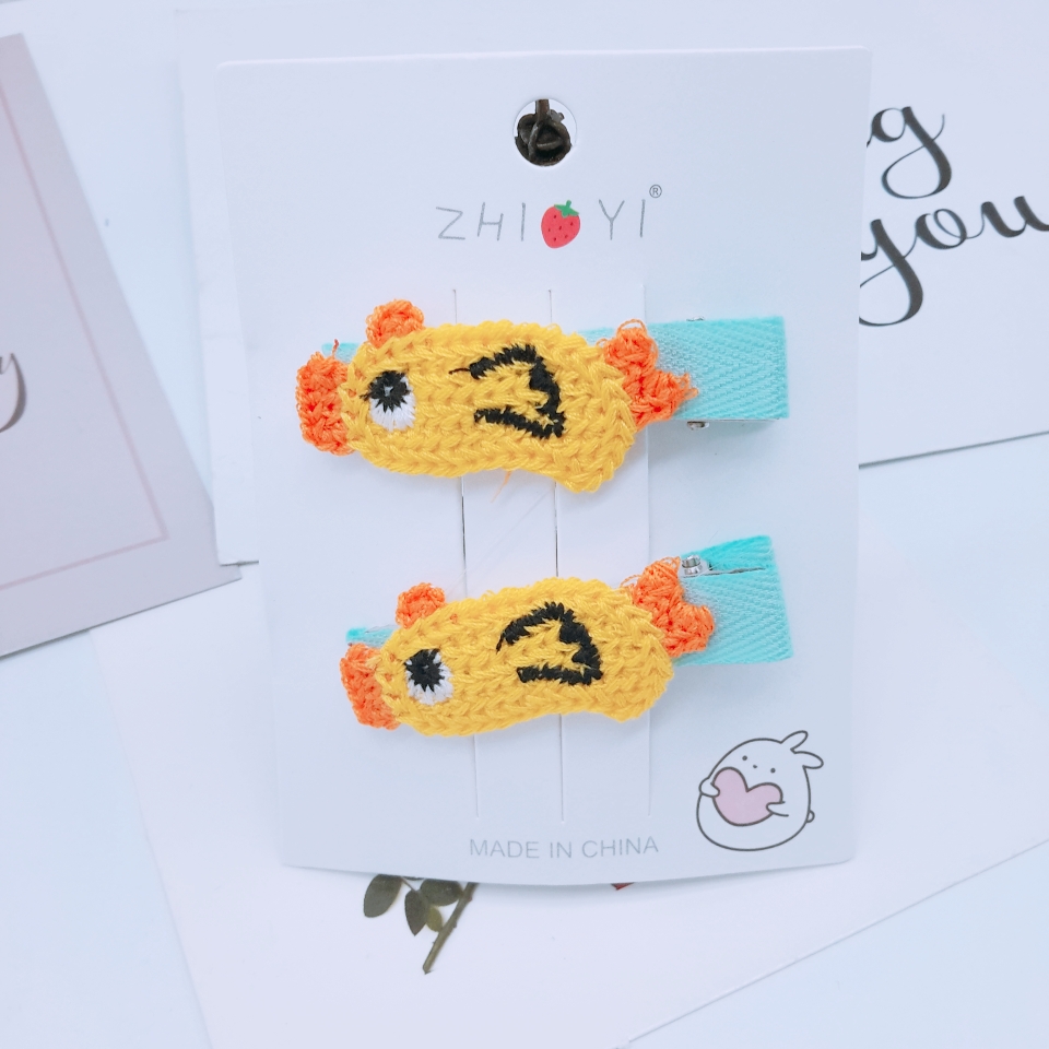 Cartoon rabbit hairpin cartoon rabbit hairpin animal BB hairpin cute bangs clip