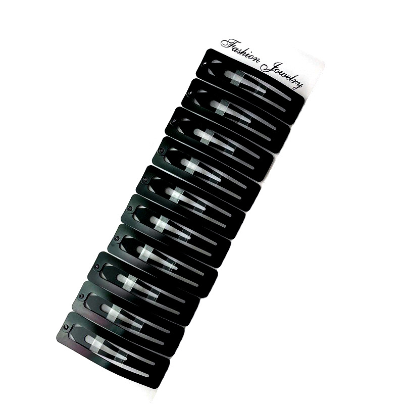 BB Clip Bang Clip Simple Fashion No Paint Shedding Hair Clip Side Clip Side Broken Hair Hair Accessories Black Hairpin