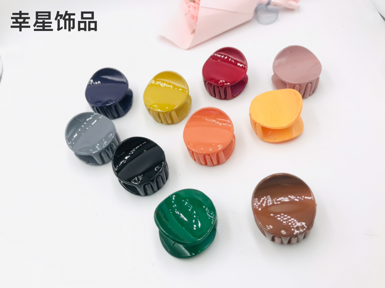 Acrylic Plastic Small Claw Clip Tail Clamp Shark Claw Hairpin Barrettes Hair Clip Hair Accessories Barrettes