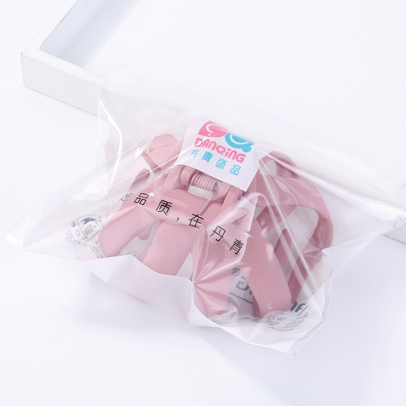 Korean Simple Acrylic Macaron Color Grip Large Bath Back Head Hairpin Hair Claw Hair Clip Headdress