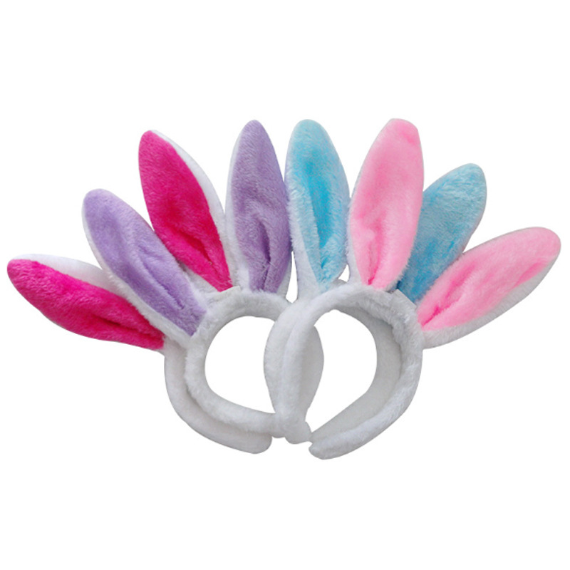 Children&#039;s Glowing Headdress Flashing Light Rabbit Ears Headband Luminous Headband/Hairpin Push Gift Night Market Stall Toys