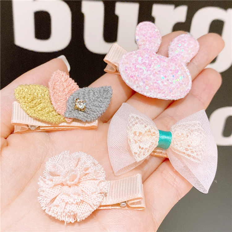 New Baby Hair Accessories Bang Clip Girl&#039;s Hairpin Headdress Clip Korean Barrettes