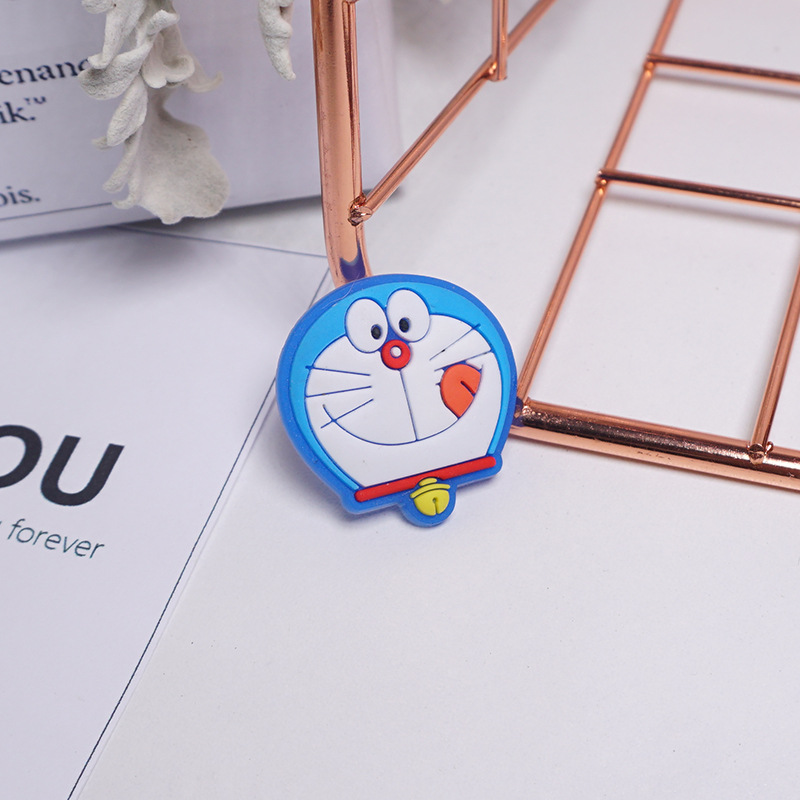 Small Fruit Strawberry Children&#039;s Hairpin Flower Ornaments Accessories Soft Rubber Cartoon Patch Phone Case PVC Brooch